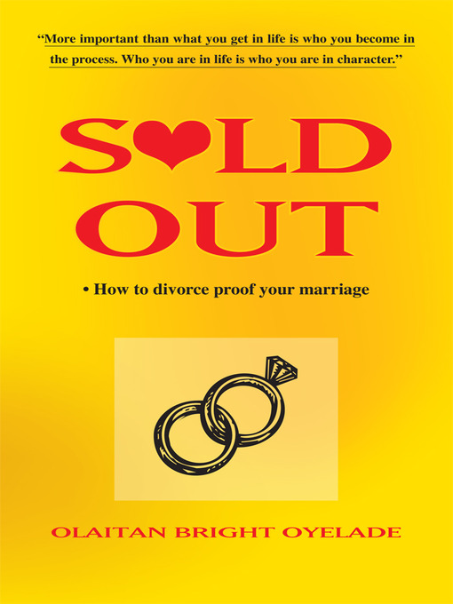 Title details for Sold Out by Olaitan Bright Oyelade - Available